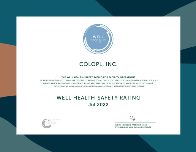 イメージ:WELL Health-Safety Rating