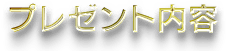 プレゼント内容