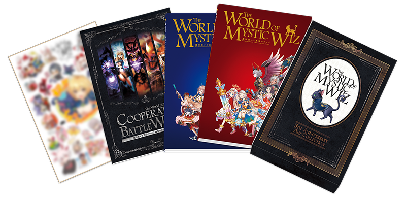魔法使いと黒猫のウィズ 5th Anniversary Art Collection