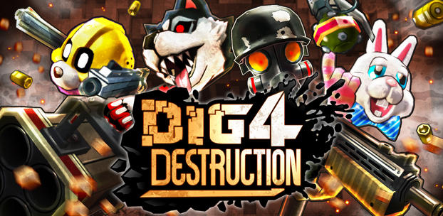 VR向け新作シューティングバトルゲーム『Dig 4 Destruction』をHTC Viveに向けて本日8月15日より配信開始！