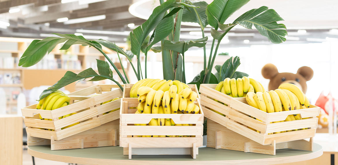 【コロプラ】オフィスでバナナが食べ放題「無限バナナ」の運用を開始 従業員の健康を考えた福利厚生を導入し、健康経営を推進