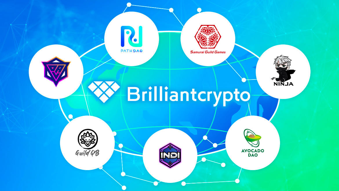 ブロックチェーンゲームを手掛けるコロプラグループのBrilliantcrypto 全世界７ゲームギルド/DAOとのパートナーシップを同時締結 　〜Brilliantcryptoの世界展開を支援〜