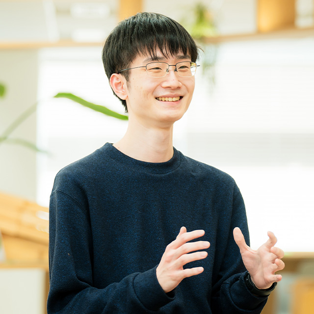 クライアントエンジニア M.Kさん 2024年新卒入社