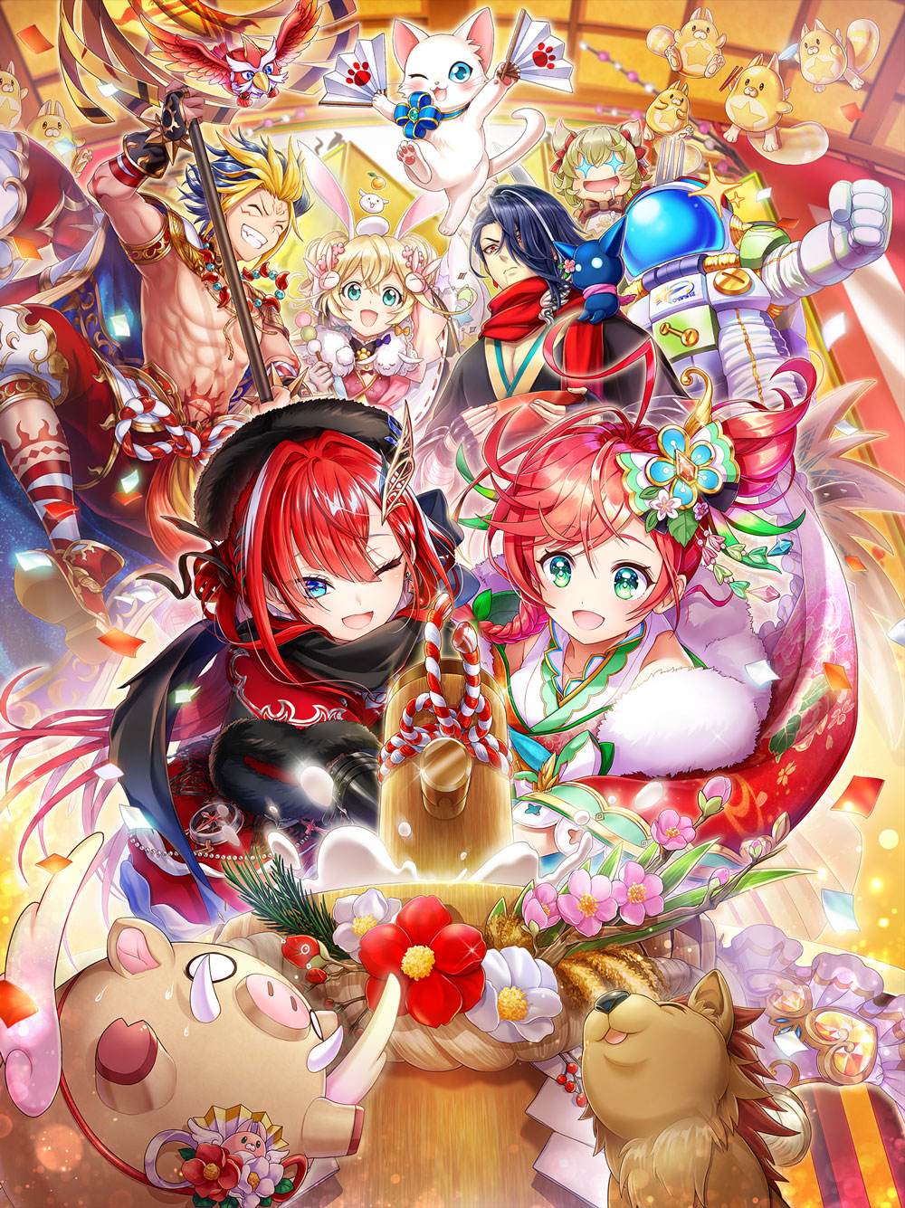 情報 正月池 銀河新年19 補各角色全身圖 白貓project 哈啦板 巴哈姆特